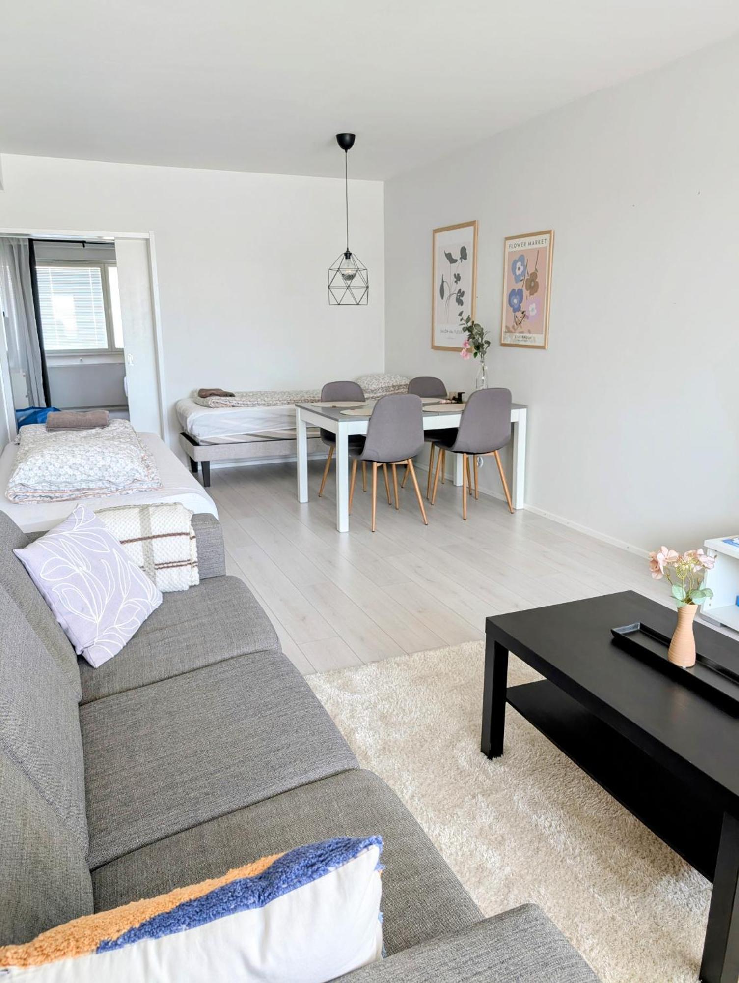 40-Apartment In Kemi City Center , Balcony And Free Parking エクステリア 写真